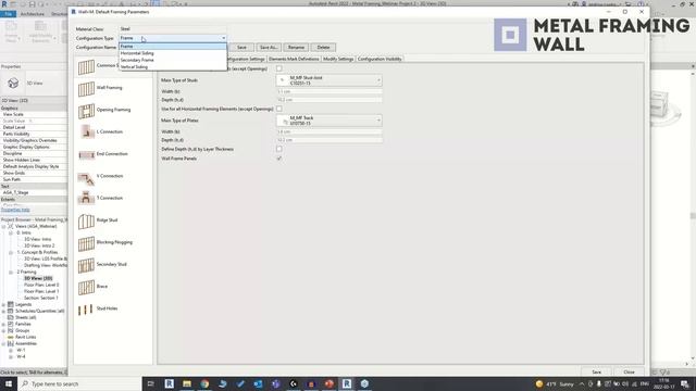 Quick Light-Gauge Steel Framing In Revit: From Design To CNC Export