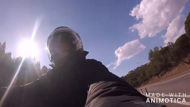 Commuting To Work Honda Deauville 10-2018