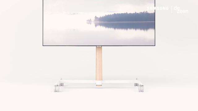 Dezeen And Samsung's QLED TV Stand Design Competition Finalist: Personality By Blond