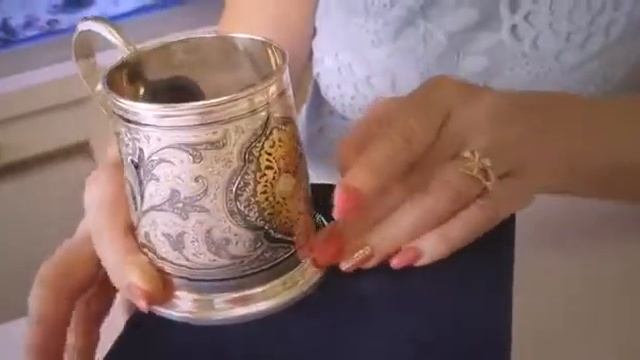 Апанде: отзыв от покупателя Серебряная кружка пивная 