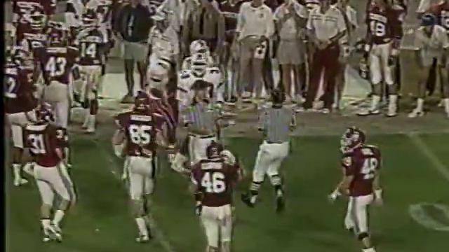 1988 Orange Bowl  #1 Oklahoma (11-0) Vs. #2 Miami (11-0)