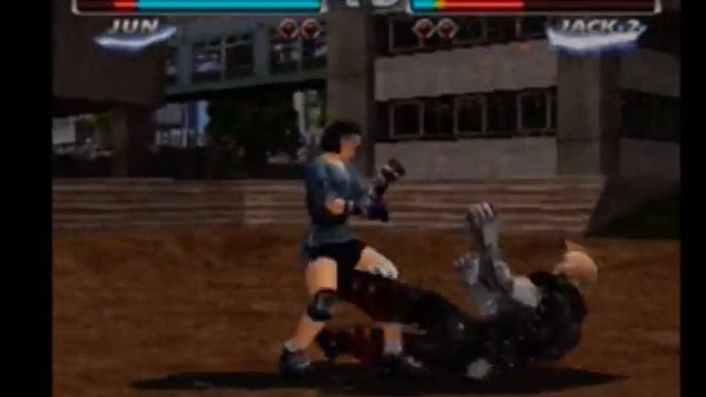 TEKKEN TAG ARCADE: JUN KAZAMA  -  KUNIMITSU
