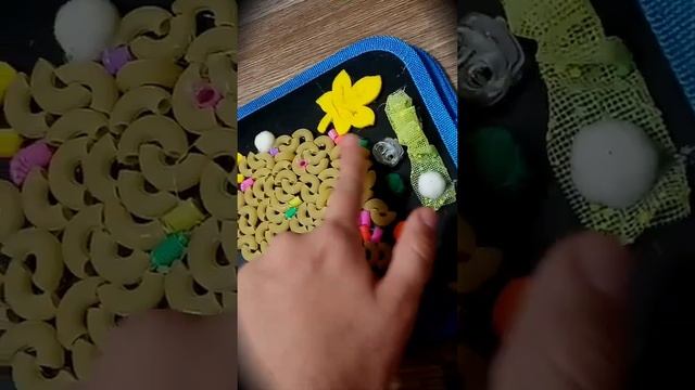 тактильная развивашка для детей (антистресс книжка) своими руками ?