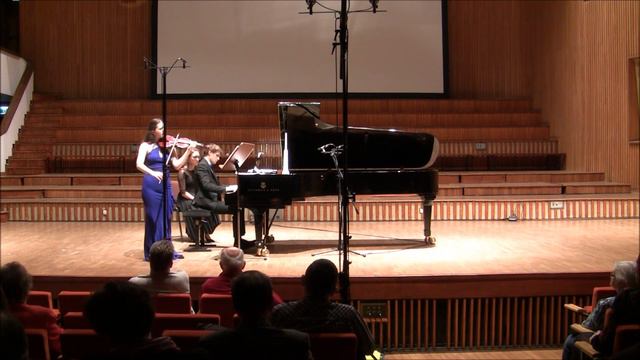 S. Prokofiev - Violin Sonata No. 2 (II Mov., Scherzo); Zuzanna Budzyńska / Szymon Ogryzek
