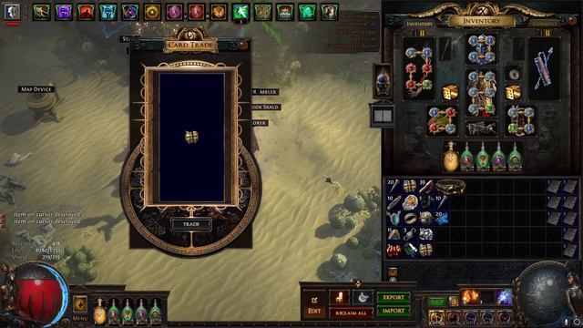 [PoE] ГэнгБлинг 200 Ничто | Path Of Exile Запретное Святилище