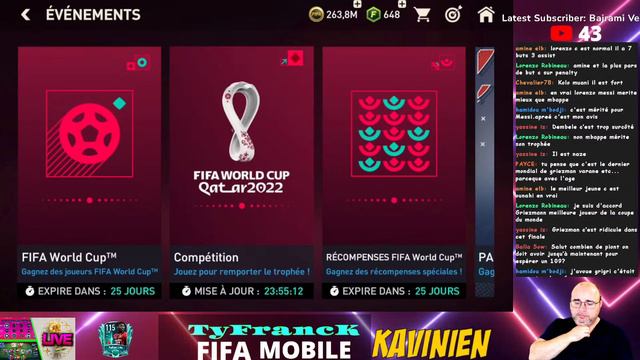 🚨FIFA MOBILE 22 🚨VENEZ ME DEFIER EN FAF  ⭐️ EN LIVE