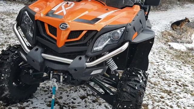 2017 Cfmoto Zforce 800  3 Inch Lift And Snorkels