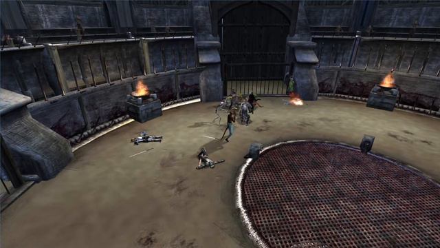 The Elder Scrolls LV: Oblivion. Компания Чёрный Лес против Гильдии Бойцов.