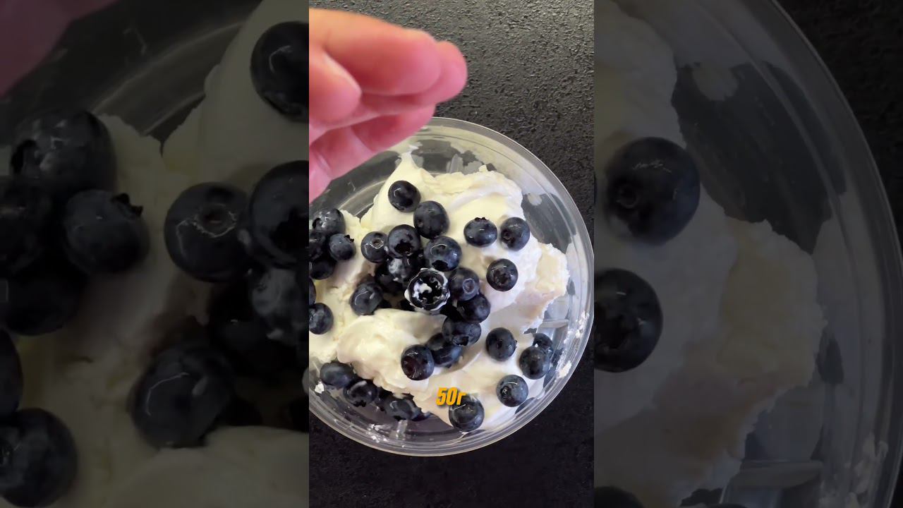 Белковый перекус для спортсменов и просто вкусный десерт