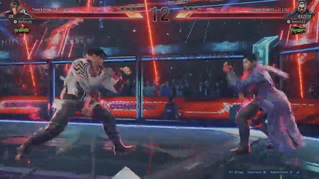 Tekken 8 - Closed Network Test Jin Vs Kazuya [Arena Stage]