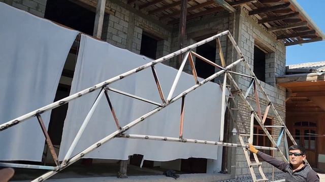 KANTEYNER PROFILDAN 25 M. GACHA USTUNSIZ TOM NAVES ANGAR FERMA QURISH XIZMATI UZBEKISTON BOYLAB