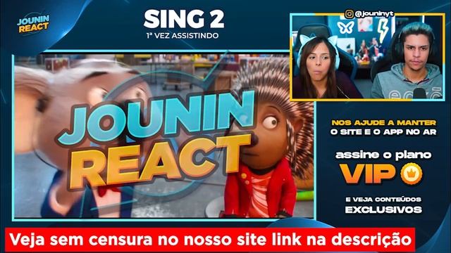 Sing 2 | FILME COMPLETO [React Em Casal] ?