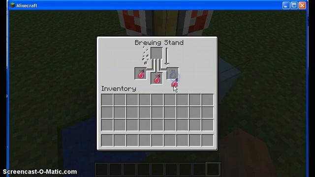 MineCraft-How To Make A Healing Potion