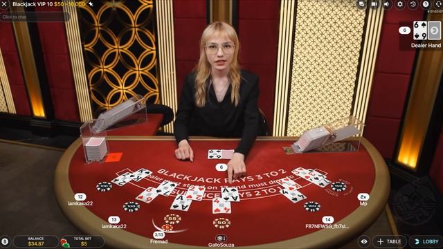Unintentional ASMR   The Most Relaxing Blackjack Dealers ♦