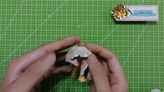 原神 逃跑的太陽 可莉(學園Ver.) 紙模型 製做 Genshin Impact Klee Paper Craft ペーパークラフト
