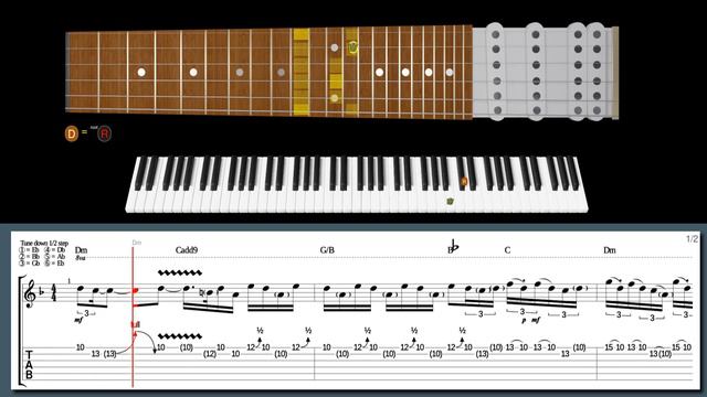 Joe Satriani - KILLER Alvin Lee Style Rock Lick From G3 Tour (w/ TABS)