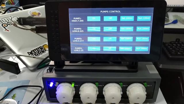 Raspberry Pi 3 Control JEBAO Dosing Pump DP-4 (No Sound)