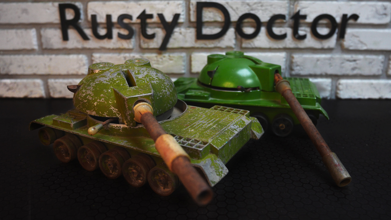 Обзор и планы на реставрацию: Танк ссср Мичуринский завод прогресс