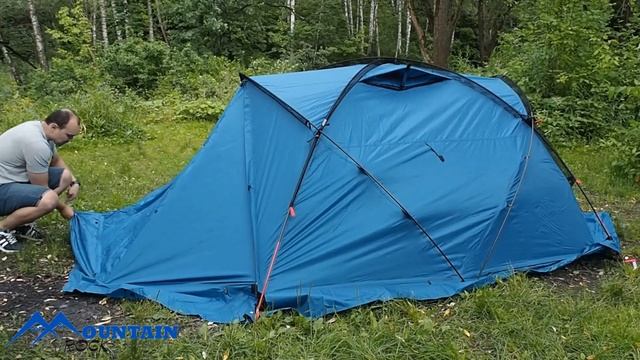 Установка и обзор палатки Normal Камчатка 4 N