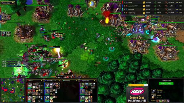WC3 - B2W FFA Night #15 - Ft. Ena1337, Sheik, BobbyOG, Nightwing