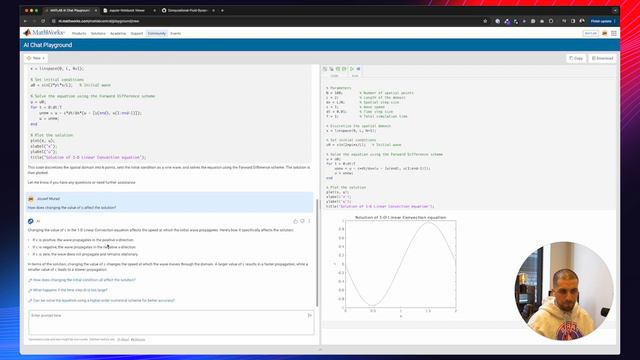 AI Chat Playground | Your MATLAB Coding Assistant