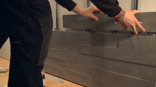 Einfache Montage Der MEISTER Wandpaneele SP300