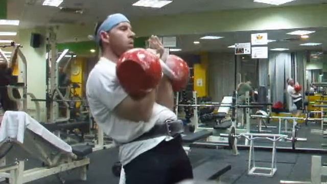 Kettlebell Lifting Sport * My First LC Workout With 2*32 Kg KB / 3 Min * Here We Go:) קטלבלס