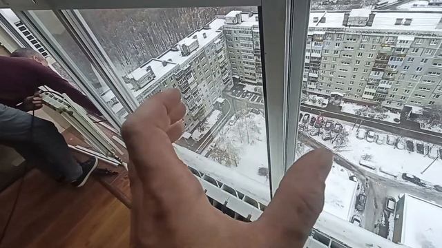 Часть II Утепляем алюминиевый профиль Меняем тонкий стеклопакет на очень теплый и все резинки тоже