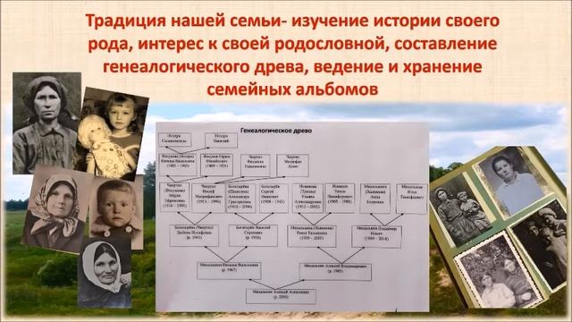 Семья - хранитель традиций