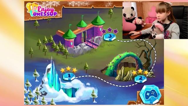 Игры для детей Обзор Игры Холодное Сердце Эльза как Разморозить Эренеделл Поиск Предметов