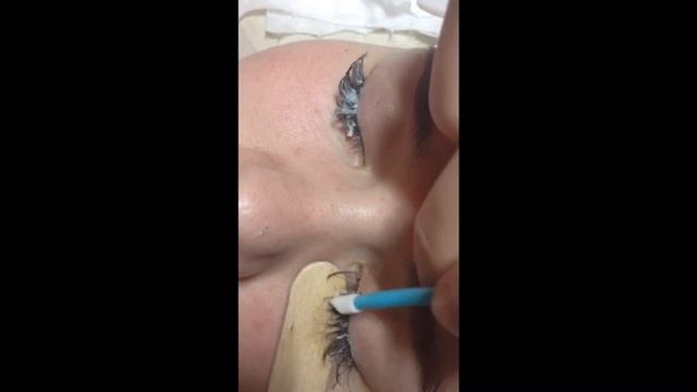 Снятие нарощенных ресниц/ Removal Of Lashes