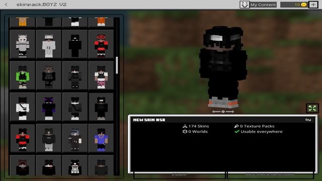 The Best Boy Minecraft Skin Pack MCPE/ MCBE (IOS, Android, PC, Xbox, PS4) 1.18