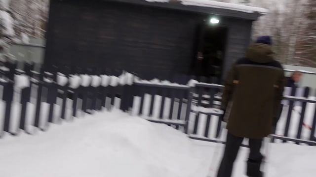 Отдыхаем в смарт-коттедже Elki. Зимний выпуск. Ленобласть.