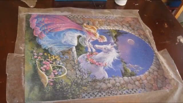 How To Glue & Preserve A Puzzle - Tutorial