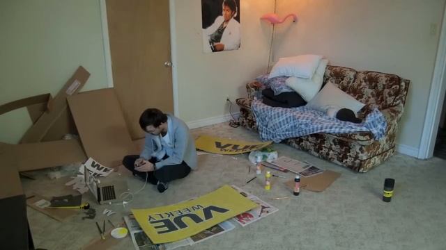 Halloween Costume 2010 - Vue Weekly Box