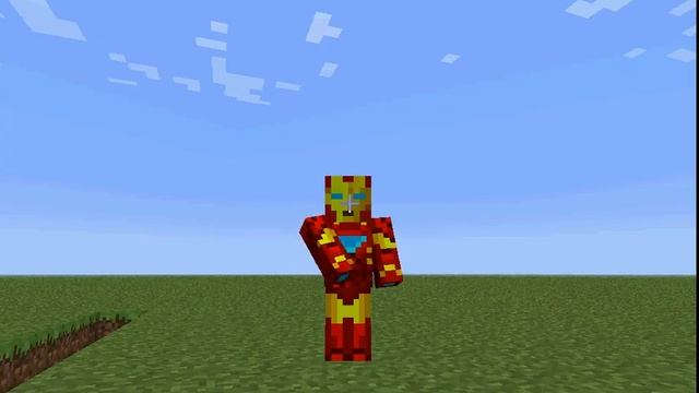 обзор скинов майнкрафт : железный человек выпуск 5