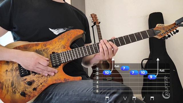 The Final Countdown. Сложная фраза из соло.