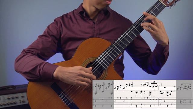 How To Play THE PINK PANTHER On Classical Guitar - TABS + LESSON