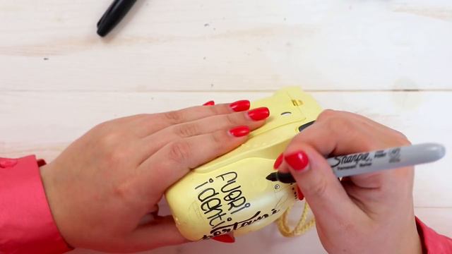disegno con pennarelli su... UNA POLAROID!  letteringsucose