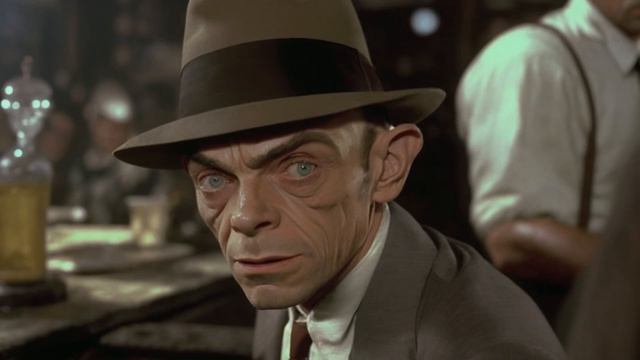 The Lord Of The Rings As A Gangster Movie Gollum As Hero | Fanfiction A.I. 80s Dark Fantasy Crime