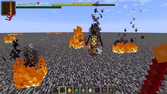 Ancient Blaze Vs. Mutant Monsters In Minecraft