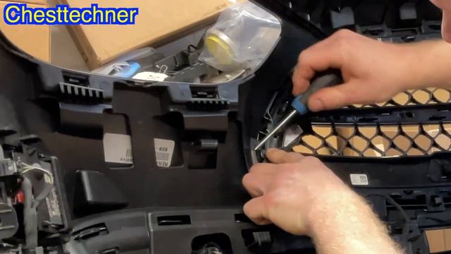 C Klasse 206 Kühler - Grill Mercedes Ausbauen How To Remove Grille C Class