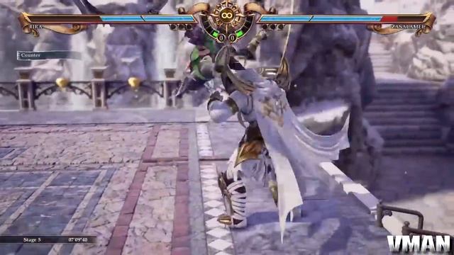 Soul Calibur 6 - Tira - Arcade Mode On Legendary (No Matches Lost) - Gold Time (15'01