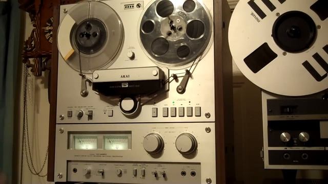 AKAI GX-266II Reel To Reel Operations Demo. ZCUCKOO