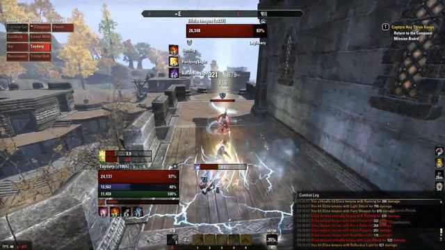 HOW TO: Outnumbered PvP With Magicka Templar | Part 1 Cyrodiil Edition | LagPlar