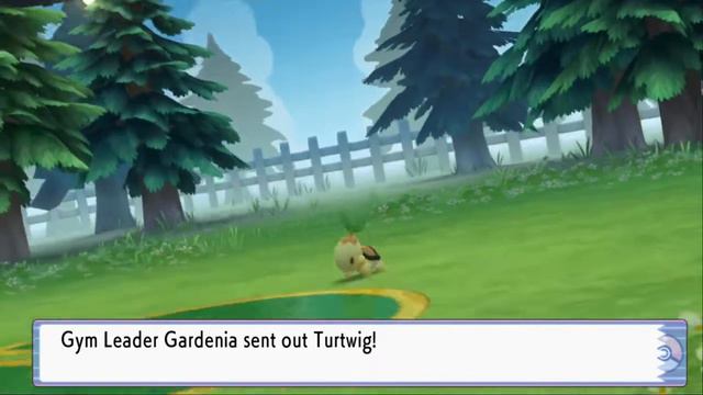 Pokemon Brilliant Diamond Gardenia Gym Battle EP 2