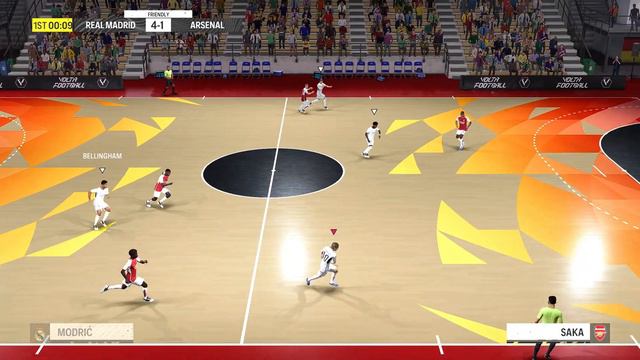 Real Vs Arsenal Fc24 Volta Futsal.Fc24 Volta Football