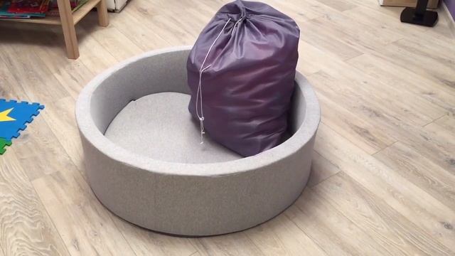 Romana Airpool Детский сухой бассейн серый