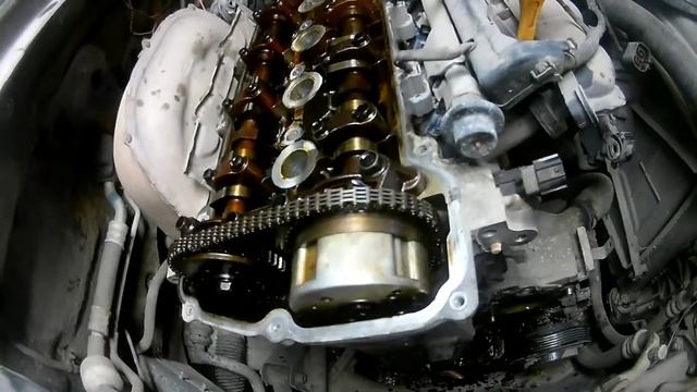 Замена и установка цепи ГРМ