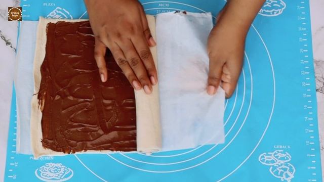 Nutella Pinwheel Puffs | Instant Snack | Only 2 Ingredient | Puff Pastry Recipe | SR E 72